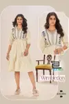 Wimbledon Vol 3 By Blue Hills Cotton Flex Online Designer Kurtis Wholesale